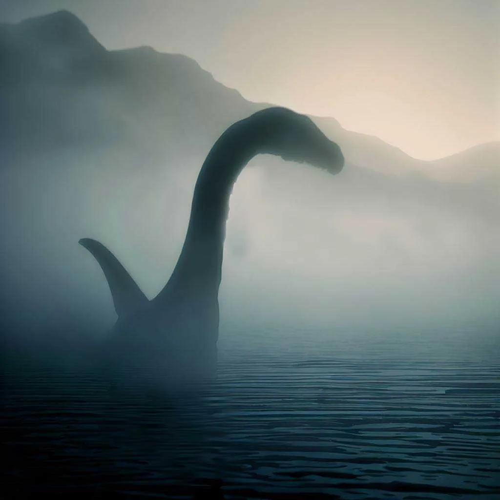 Flathead Lake Monster Artist Impression